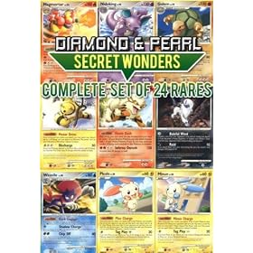 Pokemon Secret Wonders Set of 24 Rares