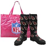 Cuce Shoes Arizona Cardinals Women's Enthusiast Rain Boot 9