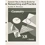 Geometry:  Answer Key to Study Guide