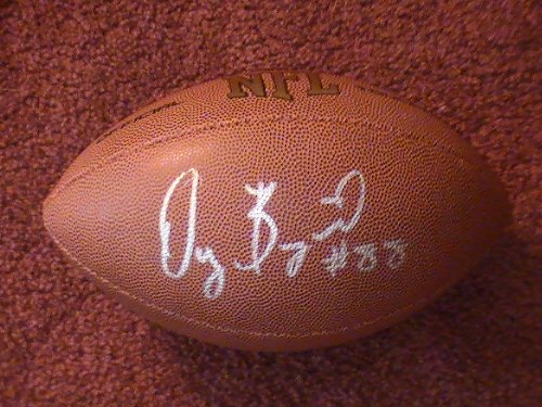 DEZ BRYANT SIGNED AUTOGRAPHED FOOTBALL DALLAS COWBOYS COA + HOLOGRAM