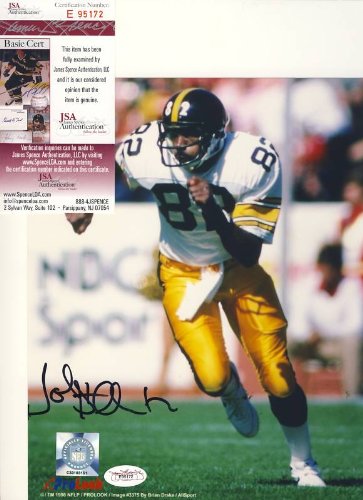 John Stallworth AUTO Steelers 8x10 Photo JSA Running