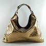 GOLD GUCCI HORSEBIT HOBO GUCCISSIMA BAG