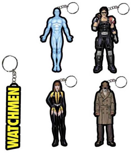  Watchmen Rubber Keychain Set 11006