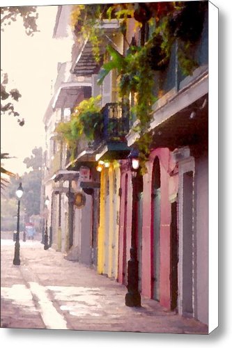 French Quarter New Orleans Canvas Print / Canvas Art - Artist Linda Parker