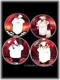 4 Fat French Chef Plates