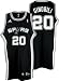 Search : Manu Ginobili San Antonio Spurs Black Swingman Adidas NBA Jersey