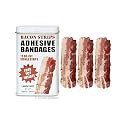 Bacon Adhesive Bandages in Tin Box with Free Toy Inside