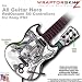 Chrome Skull on White Skin by WraptorSkinz TM fits All Sony PS2 Guitar Hero SG Guitar Controllers (GUITAR NOT INCLUDED)