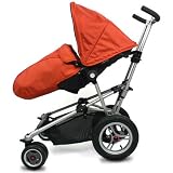 Orange Micralite Toro Stroller with FREE Lillebaby Red EveryWear