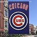 Chicago Cubs Applique Banner Flag