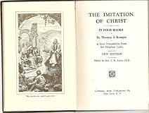 The Imitation Of Christ