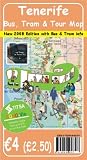 Tenerife Bus, Tram and Tour Map