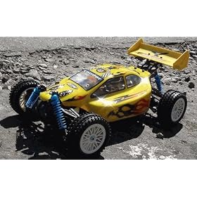 1/10 ACME Yellow CONDOR PRO 2 Speed 4WD Nitro Gas Powered Off-road Buggy A3002T RTR
