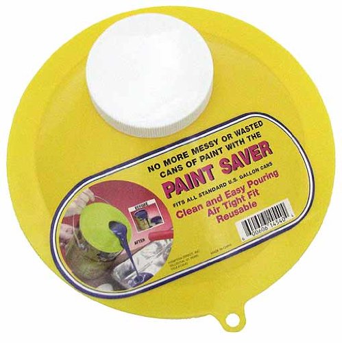 1-GALLON PAINT CAN LID WITH PLASTIC EASY POUR SCREW TOP PKG 3