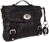 Fossil Maddox Small Top Handle Handbag, Black