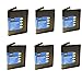 Itoya Art Profolio Evolution 8x10 Inch Photo Album Book for 48 Photos, Pack of 6