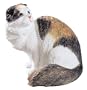 Scottish Fold Longhair Cat - Collectible Figurine Statue Figure Kitten