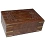 Jewelry Case Box Wooden Hand Engraved Gifts for Women (wc464)