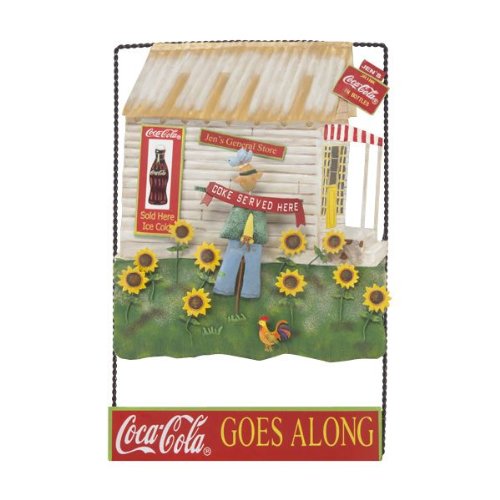 コカ・コーラ　ヤードサイン　Coke Goes Along 