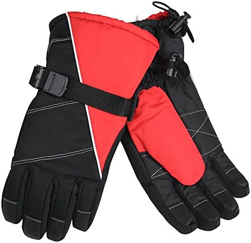Boy's 2-Tone Waterproof Winter Glove