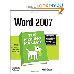 Word 2007: The Missing Manual