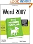 Word 2007: The Missing Manual