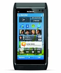 Nokia N8 Unlocked GSM Touchscreen Phone Featuring GPS with Voice Navigation and 12 MP Camera--U.S. Version with Warranty (Gray)
