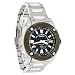Seiko Men's SUN005 Kinetic GMT Silver-Tone Watch