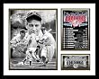 Lou Gehrig New York Yankees MLB Framed Photograph Captains Milestone Collage