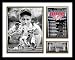 Lou Gehrig New York Yankees MLB Framed Photograph Captains Milestone Collage