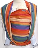 Didymos Baby Carrier Organic Wrap Sling - Indio Blue and White, Size 6