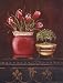 Asian Red Crocus Floral HIGH QUALITY CANVAS Print With Light Added BRUSHSTROKES Jo Moulton 12x16