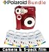 Polaroid 300 Sofortbildkamera in Rot + 5er Pack 300 Sofortbildfilm