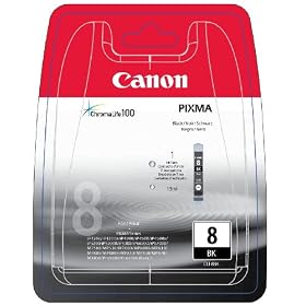Canon CLI-8Bk - Cartouche d'encre d'origine - Noir