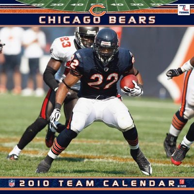 Turner Chicago Bears 2010 12 x 12 Inch Team Wall Calendar - Chicago Bears One Size