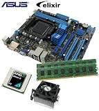 Produkt-Bild: CSL PC Aufr&uuml;stkit | Aufr&uuml;stset von CSL-Computer / AMD Athlon II X2 250 2x 3,0 GHz CPU (2x 3000 MHz) / Asus M5A78L-M LE Mainboard / 8GB Elixir Arbeitsspeicher (2x 4096 MB DDR3 RAM 1333 MHz) | CPU Mainboard Bundle | PC Tuning Kit inkl. CSL Softwarekompilation