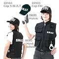 S.W.A.T Weste Swat Police Weste schwarz Kinder Gr��en: 128 - 164