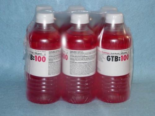 Glucose Tolerance Beverage, Fruit Punch 100g (Plastic) (24 x 10 oz per bottle)