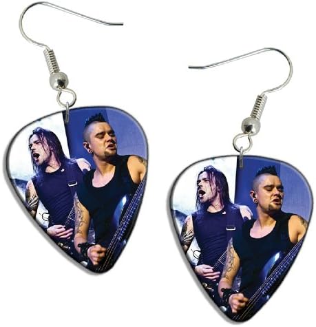 Bullet For My Valentine Guitar Picks Plectrums Playable Earrings Live Performance B