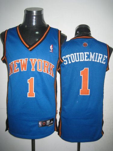 New York Knicks Amare Stoudemire Jersey Road Blue size 56 3XL