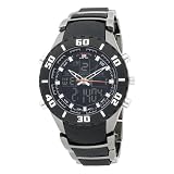U.S. Polo Assn. Mens US8163 Analog-Digital Bla