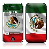 Mexican Flag Design Protector Skin Decal Sticker for Apple 3G iPhone / iPhone 3GS 3G S