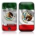 Mexican Flag Design Protector Skin Decal Sticker for Apple 3G iPhone / iPhone 3GS 3G S