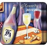 Baby Keepsake: Wine Painting Personalized Coaster Set