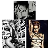 Official Set of 3 RIHANNA PHOTOS Rated R LARGE 8X10 Collectors