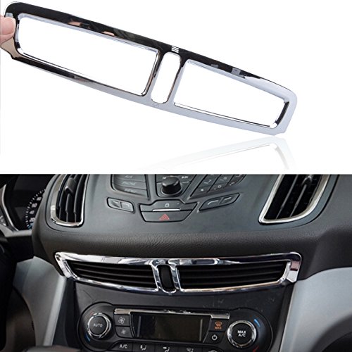 9 MOON Car lower outlet vent decoration cover trim for Ford Kuga Escape 2012 2013