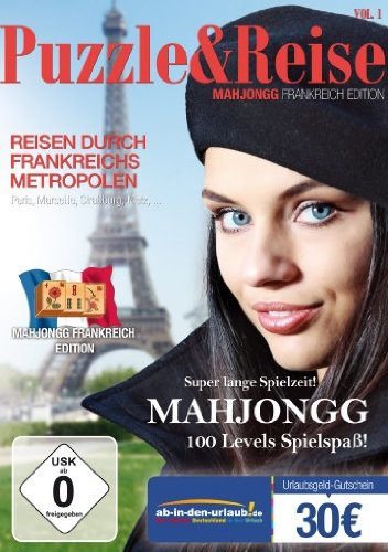Rokapublish Puzzle & Reise Vol. 1 - Mahjongg: Frankreich