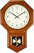 Regulator Clock, New, Alder Wood Case (Oak) (21" H x13.5" W x 3.75" D)