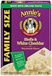 Annie's Homegrown Family-Size Shells & White Cheddar Mac & Cheese, 10.5-Ounce Boxes (Pack of 6)
