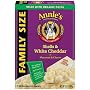 Annie's Homegrown Family-Size Shells & White Cheddar Mac & Cheese, 10.5-Ounce Boxes (Pack of 6)